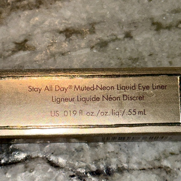 Stila Stay All Day Muted Neon Liquid Eye Liner Eyeliner BLUE SKIES Waterproof - Picture 5 of 12